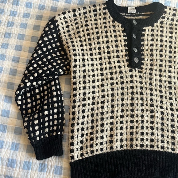 Vintage 100% wool Norwegian sweater - Picture 2 of 6